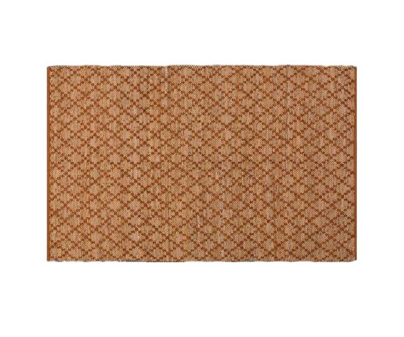Leather - Chenille Carpet Diamond 120x180 cm