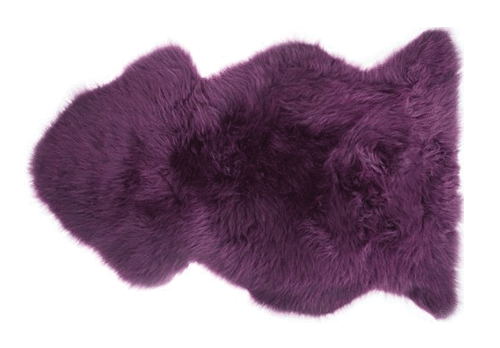 Sheepskin Purple 60x90 cm