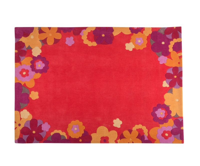 Modern Carpet Flowers 170x240 cm