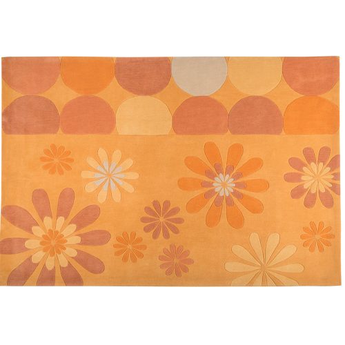Modern Carpet Flowers & Dots 170x240 cm