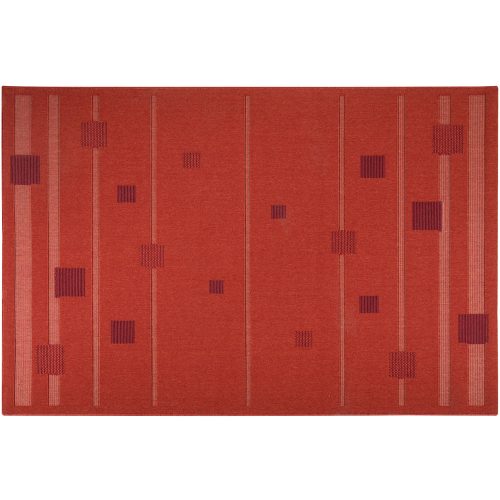 Χαλί Μοντέρνο Συνθετικό Sculpture 2614-407 Κόκκινο 0,80x1,50