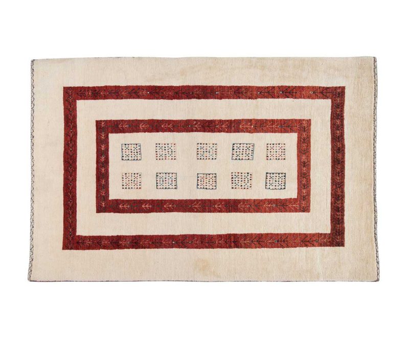 Modern Handmade Carpet Gabbeh Fein 1,10x1,65cm