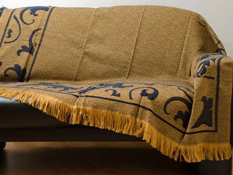 ΡΙΧΤΑΡΙ Chenille Πανό Μπλε
