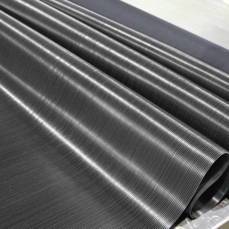 Antislip runner Rubber Fine Ribbed